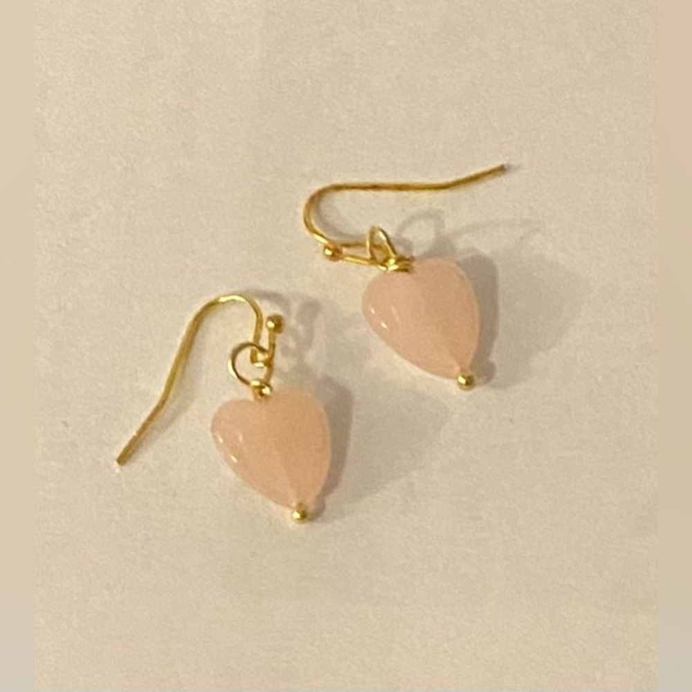 NEW Rose Quartz earrings